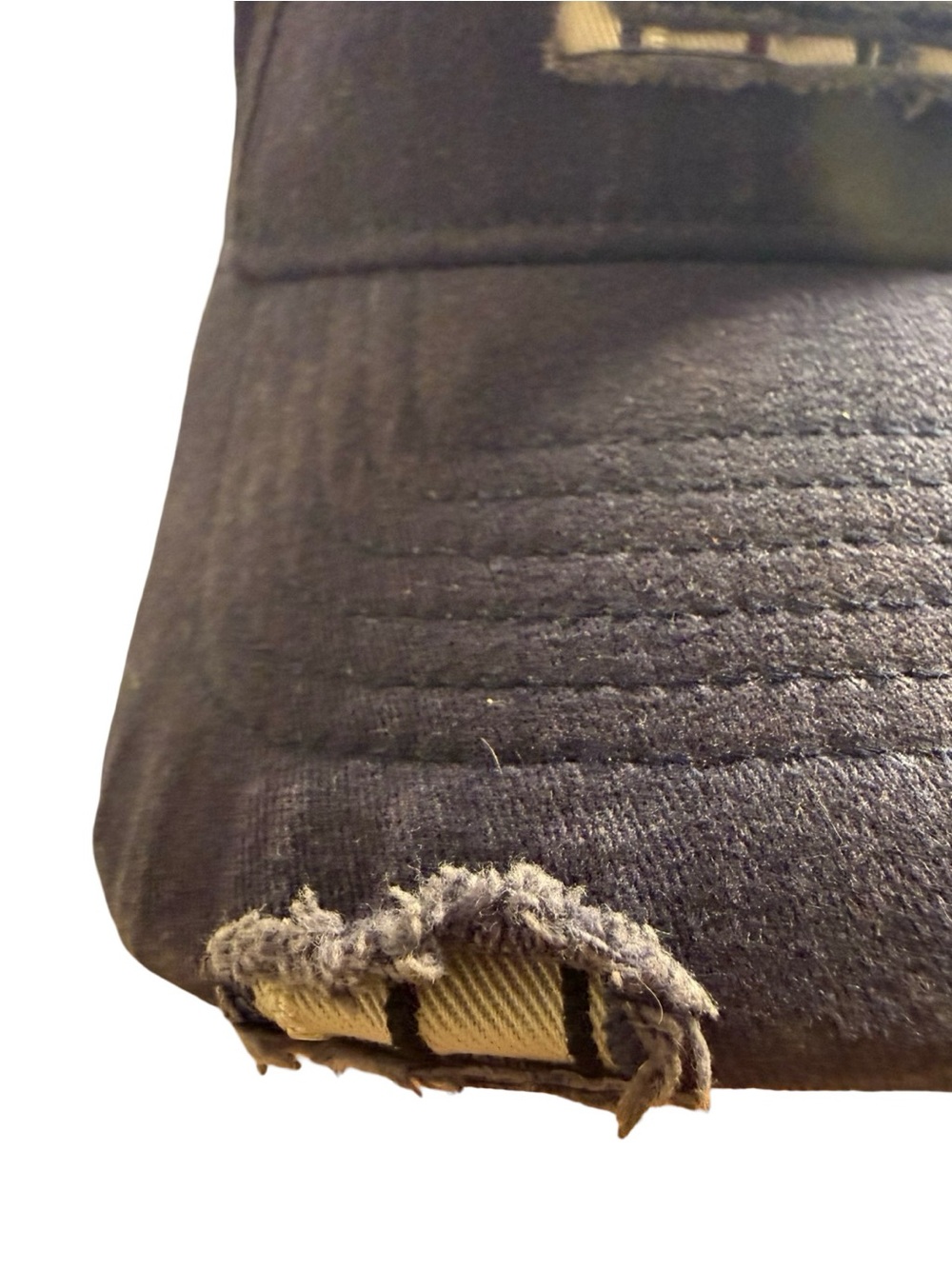 Quiksilver‎ Men's Distressed Navy Baseball Cap OSFA - Picture 2 of 8